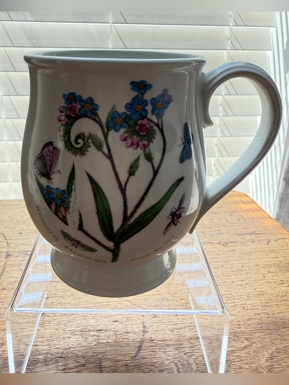 VTG Portmeirion Botanic Garden Sugar, Creamer & Canister Set | Made in England